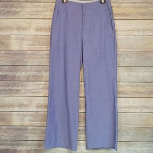 C Luce | Light Blue Cotton Wide Leg Pants Small